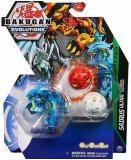 BAKUGAN EVOLUTIONS : PACK DE DEMARRAGE 3 BOULES : SAIRUS COLOSSUS SECTANOID - SAISON 4 - SPIN MASTER 20135107