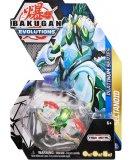 BAKUGAN EVOLUTIONS : SECTANOID AVEC CARTE - BOULE TRANSPARENTE - PLATINUM SERIES - SAISON 4 - SPIN MASTER 20135950