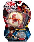 BAKUGAN ULTRA BATTLE PLANET : KELION AVEC CARTE - BOULE ROUGE - SPIN MASTER 20119409