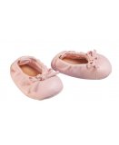 BALLERINES CHAUSSONS DE DANSE ROSES POUPON 38-45 CM - HELESS - CHAUSSURES POUPEE (508)