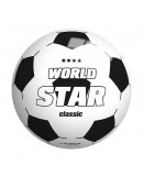 BALLON EN PLASTIQUE WORLD STAR CLASSIC 22 CM BLANC - JOHN SPORTS - JEU PLEIN AIR