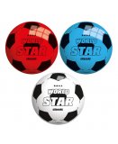 BALLON EN PLASTIQUE WORLD STAR CLASSIC 22 CM - JOHN SPORTS - JEU PLEIN AIR