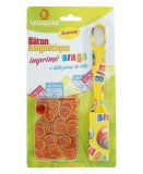 BATON MAGNETIQUE BINGO JAUNE + 100 PIONS DE LOTO - RAMASSE PIONS - LOTOQUINE