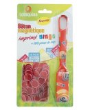 BATON MAGNETIQUE BINGO ROUGE + 100 PIONS DE LOTO - RAMASSE PIONS - LOTOQUINE