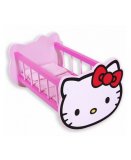 BERCEAU EN BOIS HELLO KITTY POUPEE - LIT A BASCULE POUPON