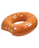 BOUEE GONFLABLE DONUT GEANT CHOCOLAT 119 CM - JEU PISCINE