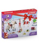 CALENDRIER DE L'AVENT HORSE CLUB NOEL 2022 - SCHLEICH - 98642 - FIGURINE CHEVAUX