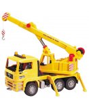 CAMION GRUE MAN - BRUDER - 02754 - VEHICULE DE CHANTIER