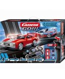 CARRERA GO - CIRCUIT SMOKING TIRES - VOITURES MUSCLE CAR - 62497