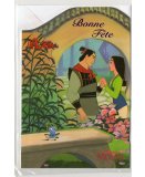 CARTE BONNE FTE MULAN ET LI SHANG + ENVELOPPE - CARTERIE DISNEY - ENFANT - ADULTE - FILLE - GARCON (9)