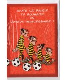 CARTE JOYEUX ANNIVERSAIRE ET LES DALTON - LUCKY LUKE + ENVELOPPE - CARTERIE BD - ENFANT - ADULTE - FILLE - GARCON (4)