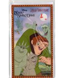 CARTE LE BOSSU DE NOTRE DAME DISNEY + 1 ENVELOPPE - QUASIMODO - ENFANT - FILLE - GARCON (80)