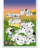 CARTE LES 101 DALMATIENS DISNEY + 1 ENVELOPPE - CHIEN - ENFANT - ADULTE - FILLE - GARCON (79)