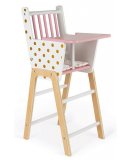 CHAISE HAUTE CANDY CHIC EN BOIS POUPEE - JANOD - J05888 - ACCESSOIRE POUPON