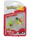 COFFRET 2 POKEMON BATTLE FIGURE EMBRYLEX + HERICENDRE - POKEMON - FIGURINE ACTION - BANDAI