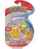 COFFRET 2 POKEMON BATTLE FIGURE OUISTEMPO + PIKACHU - POKEMON - FIGURINE ACTION - TOMY - 97625