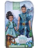 COFFRET 2 POUPEES : JEUNE RAYA ET CHEF BENJA - SET DISNEY EXCLUSIF RAYA ET LE DERNIER DRAGON - HASBRO - F1350