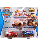 COFFRET 3 VEHICULES OFF ROAD PAT PATROUILLE : MARCUS CHASE STELLA - VOITURE MINIATURE - SPIN MASTER