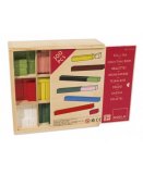 COFFRET 300 REGLETTES DE CALCUL CUISENAIRE - GOULA - 51106 - JEU EDUCATIF EN BOIS