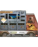 COFFRET 4 DINOSAURES CARGAISON DANGEREUSE + 1 FIGURINE - DINO - JURASSIC WORLD - MATTEL GWP71