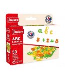 COFFRET 50 LETTRES CURSIVES, CHIFFRES ET SIGNES MAGNETIQUES - JEUJURA - 8975 - ACCESSOIRES TABLEAU