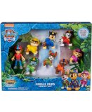 COFFRET 8 FIGURINES PAT PATROUILLE : MARCUS CHASE STELLA RUBEN TRACKER ZUMA ROCKY RYDER - SPIN MASTER 20139040