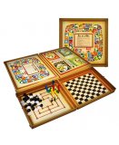 COFFRET 8 JEUX DE SOCIETE STANDARD - JEUX CLASSIQUES - FRANCE JOUETS - 00401