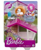 COFFRET BARBIE : 2 CHIENS + NICHE + ACCESSOIRES - MATTEL - GRG78 - ACCESSOIRES POUPEE