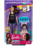 COFFRET BARBIE SKIPPER BABYSITTER AVEC LIT - MATTEL - GHV88 - POUPEES ET ACCESSOIRES