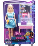 COFFRET BARBIE STAR DE MALIBU : ET SA LOGE CALIFORNIENNE + 7 ACCESSOIRES - MATTEL - GYG39 - POUPEES MANNEQUIN