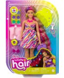 COFFRET BARBIE ULTRA CHEVELURE PLANTUREUSE + 16 ACCESSOIRES - MATTEL - HCM89 - POUPEES ET ACCESSOIRES