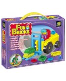 COFFRET CHARIOT ELEVATEUR - FUN BRICKS - 6221 - JEU DE CONSTRUCTION AVEC PICOTS