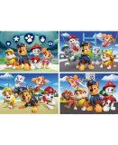 COFFRET DE 4 PUZZLES ENFANT PAT PATROUILLLE CHIEN EN MISSION  2 X 20 PIECES ET 2 X 60 PIECES - CLEMENTONI - 24801