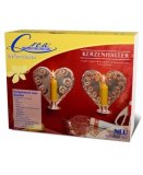 COFFRET DE BOUGEOIRS A ACCROCHER AU MUR A DECORER - BOUGIES - DECORATION - CREA DONNA - 21000