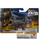 COFFRET DINOSAURE FEROCE NASUTOCERATOPS - JURASSIC WORLD - MATTEL