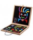 COFFRET GEOBONHOMME MAGNETIQUE - DJECO - DJ03136 - DESSIN