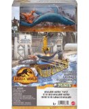 COFFRET L'ATTAQUE DU MOSASAURUS : 2 DINOSAURES COMBAT + ACCESSOIRES - DINO - JURASSIC WORLD - MATTEL HFF11