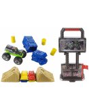 COFFRET MALLETTE GRAND STADE MONSTER JAM - HOT WHEELS - VOITURE - MATTEL - DJK61