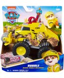 COFFRET PAT PATROUILLE RESCUE WHEELS : TOUT TERRAIN BULLDOZER + RUBEN - VEHICULE TRANSFORMABLE - FIGURINE CHIEN - PAW PATROL - SPIN MASTER