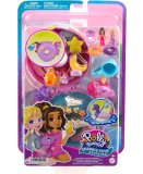 COFFRET POLLY POCKET BOUEE LICORNE : PISCINE + 2 FIGURINE + 12 ACCESSOIRES - MATTEL - HKV34 - POUPEE