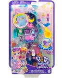 COFFRET POLLY POCKET CHAT : SOIREE PYJAMA CHOUETTE + 2 FIGURINE + 12 ACCESSOIRES - MATTEL - HKV37 - POUPEE