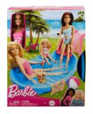 COFFRET POUPEE BARBIE BLONDE ET SA PISCINE DE REVE - MATTEL - HRJ74 - ACCESSOIRE