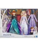 COFFRET POUPEE REINE DES NEIGES II - ANNA ET ELSA TENUES ROYALES : 2 POUPEES - 4 TENUES - DISNEY FROZEN - HASBRO - F2063