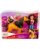 COFFRET SPIRIT : CHEVAL SPIRIT ET POUPEE LUCKY + ACCESSOIRES - MATTEL