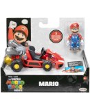 COFFRET SUPER MARIO BROS : KART + MARIO : FIGURINE ARTICULE SUPER MARIO 6 CM - FIGURINE NINTENDO