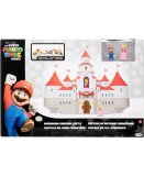 COFFRET SUPER MARIO CHATEAU DU ROYAUME CHAMPIGNON DE LA PRINCESSE PEACH + 2 FIGURINES - NINTENDO - JAKKS