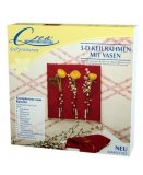 COFFRET TOILE SUR CHASSIS 3D AVEC VASES - ACTIVITE CREATIVE - CREA DONNA - 21008