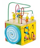 CUBE LOOPING MULTI-ACTIVITES EN BOIS - CLASSIC WORLD - JEUX PREMIER AGE