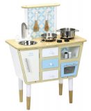 CUISINE VINTAGE EN BOIS + ACCESSOIRES - VILAC - 8109 - JOUET D'IMITATION