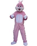 DEGUISEMENT ADULTE PELUCHE LAPIN ROSE TAILLE UNIQUE